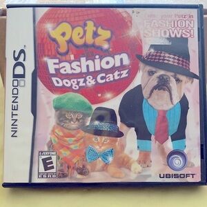 Nintendo DS game Petz Fashion Dogz and Catz